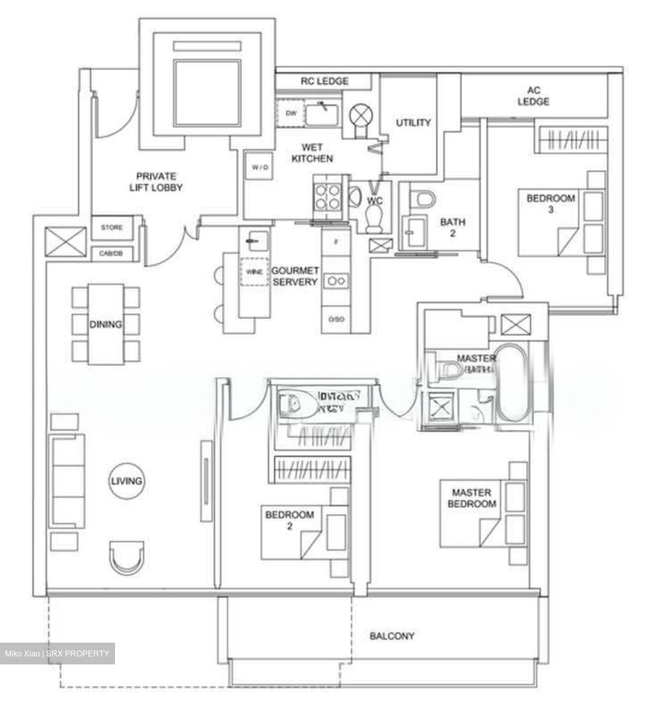 Marina One Residences (D1), Apartment #627942091